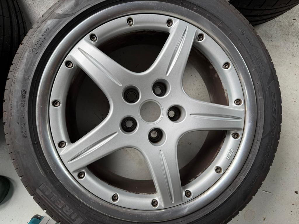 Zeldame XJR velgen, BBS milan, XJR-R1 Nieuwstaat, Pirelli’s, Auto-onderdelen, Banden en Velgen, Ophalen, 18 inch, Velg(en), Nieuw