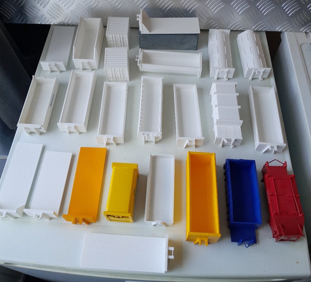 te koop partij 25 containers/laadbakken, Ophalen of Verzenden, Nieuw, Bus of Vrachtwagen, Overige merken