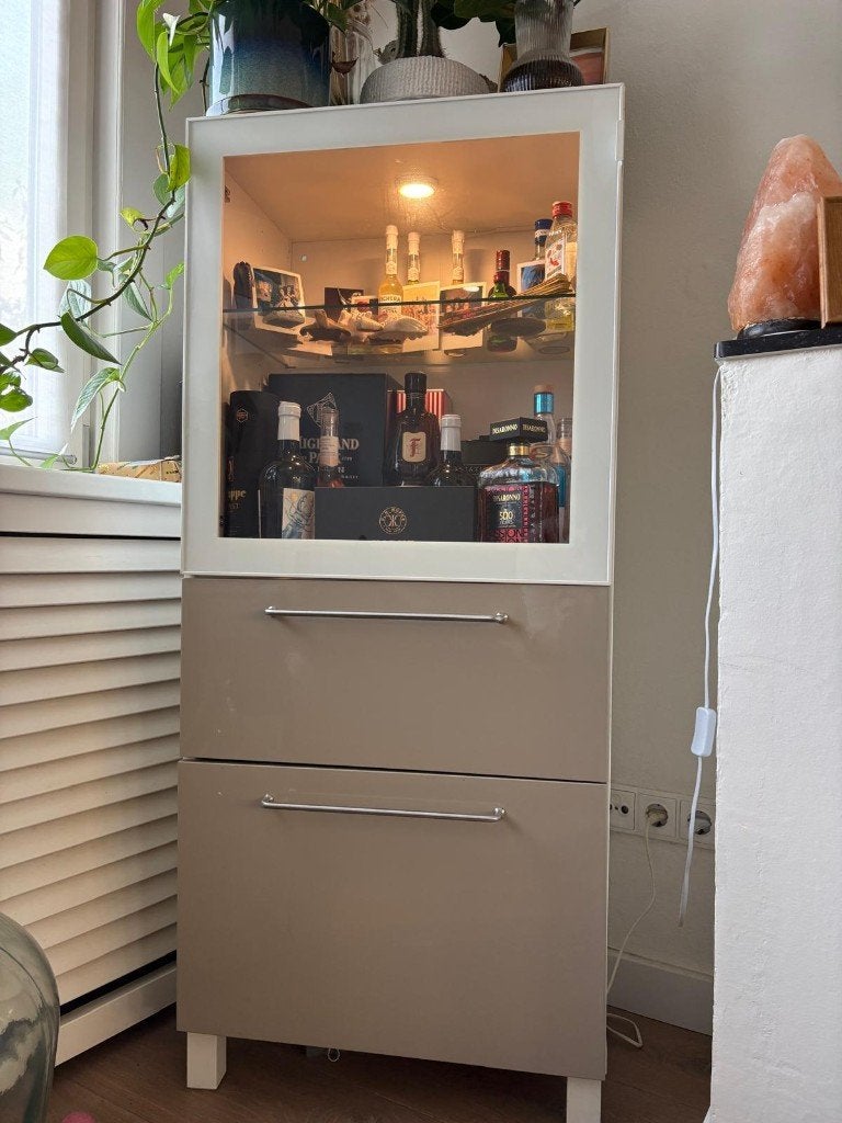 IKEA BESTÅ woonkamerset - €120, Ophalen, Gebruikt, 100 tot 150 cm, Minder dan 100 cm
