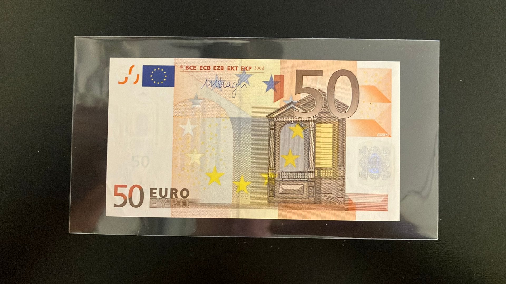 €50,- Draghi - Finland (L) - R052 - UNC-, Ophalen of Verzenden, Finland, 50 euro, Los biljet