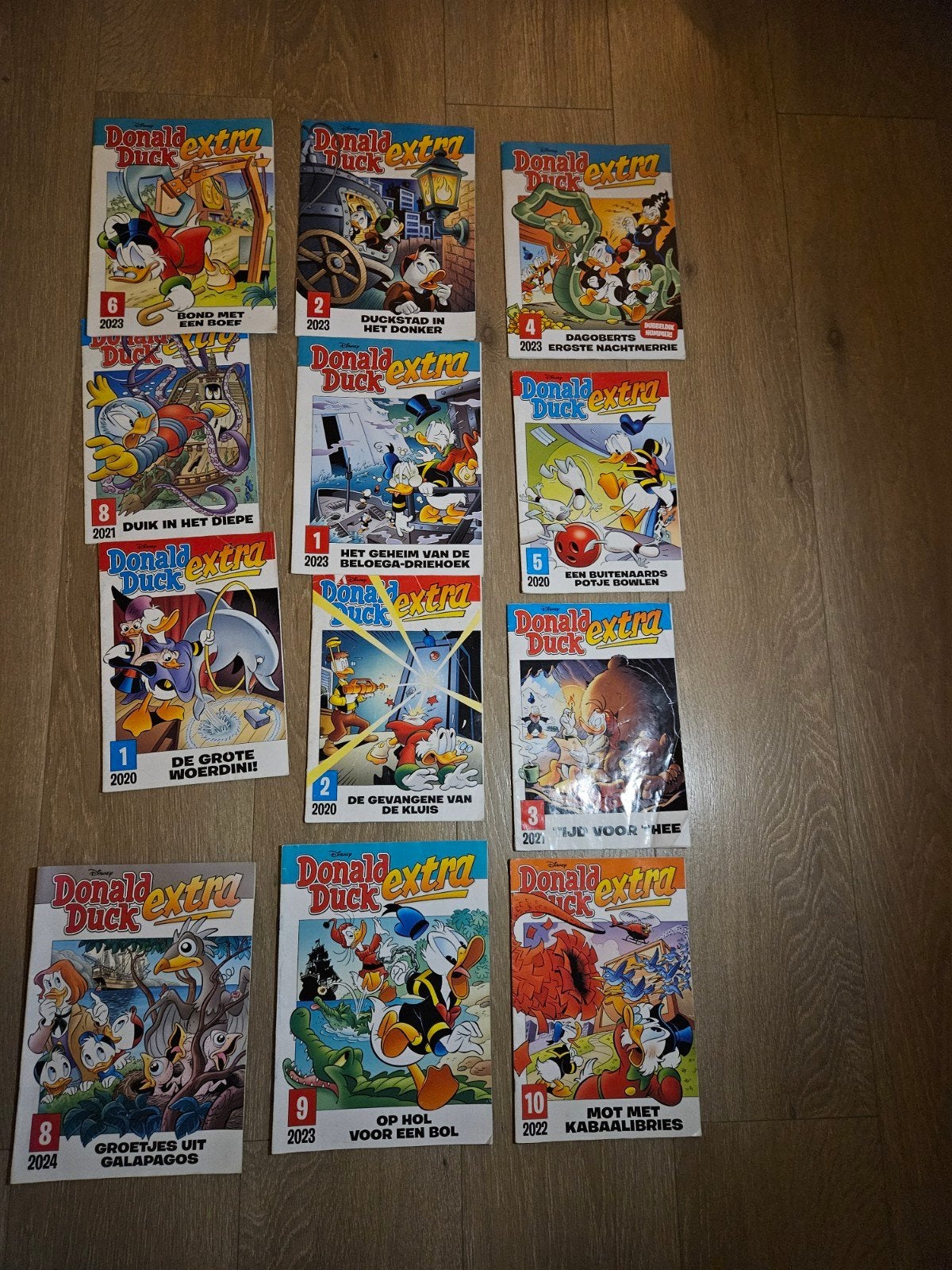 Donald Duck Extra, 12 stuks, Meerdere comics, Ophalen of Verzenden, Gelezen, Europa