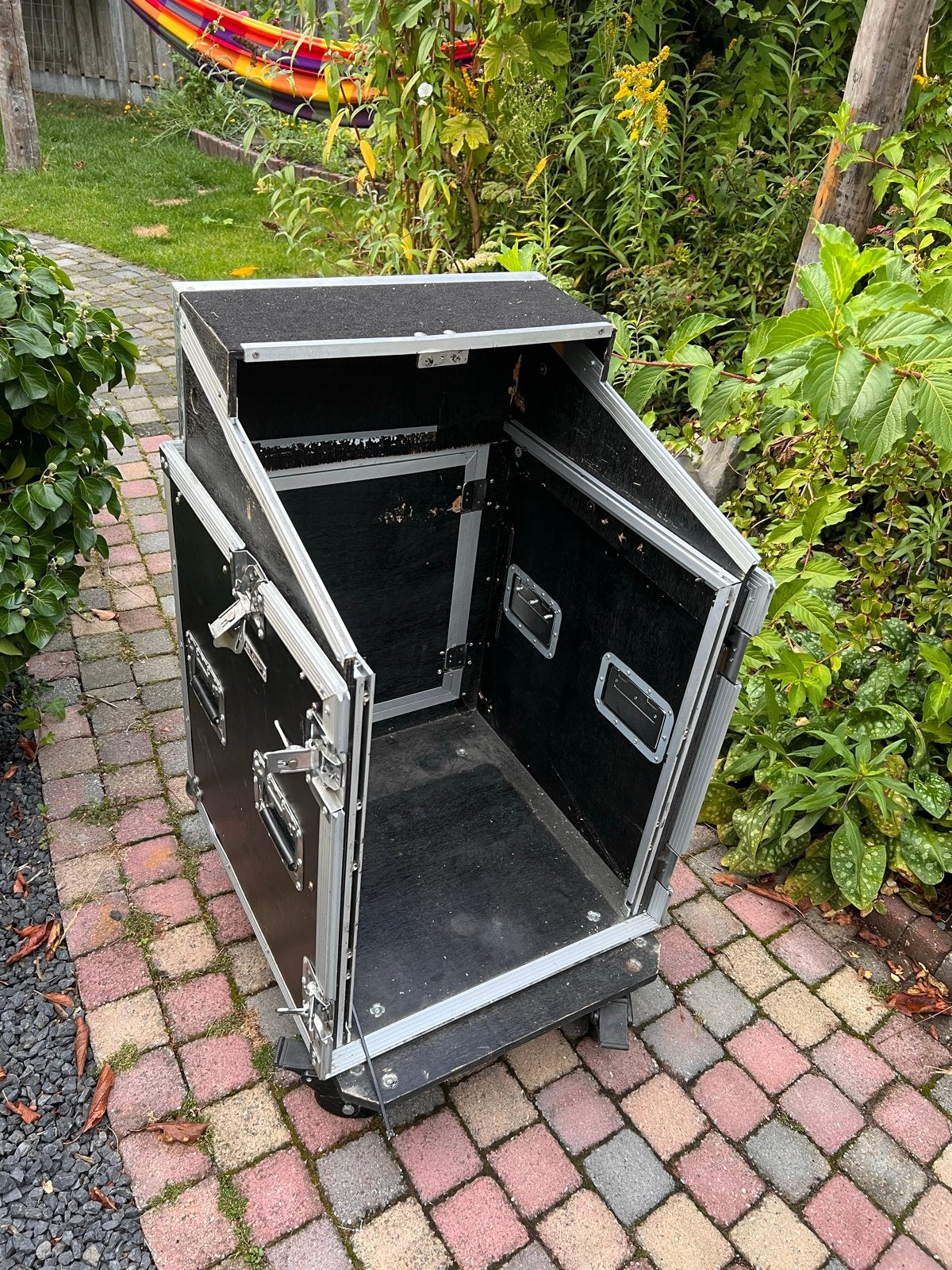Reloop 19" Combo Flightcase\ Rack Case, 11U 13U, Laptop Tray, Ophalen of Verzenden, Gebruikt, Overige instrumenten, Flightcase