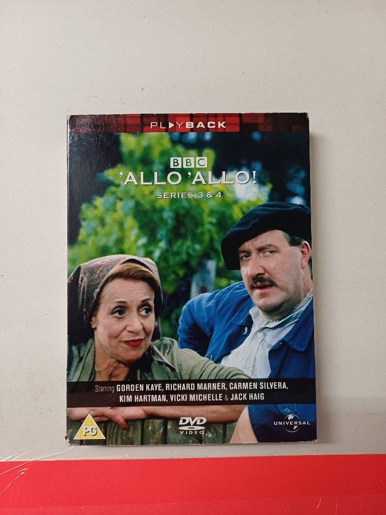 DVD Box - BBC - Allo Allo-Series 3 & 4 - Engelse Versie, Alle leeftijden, Seizoen 3, Ophalen of Verzenden, Komedie
