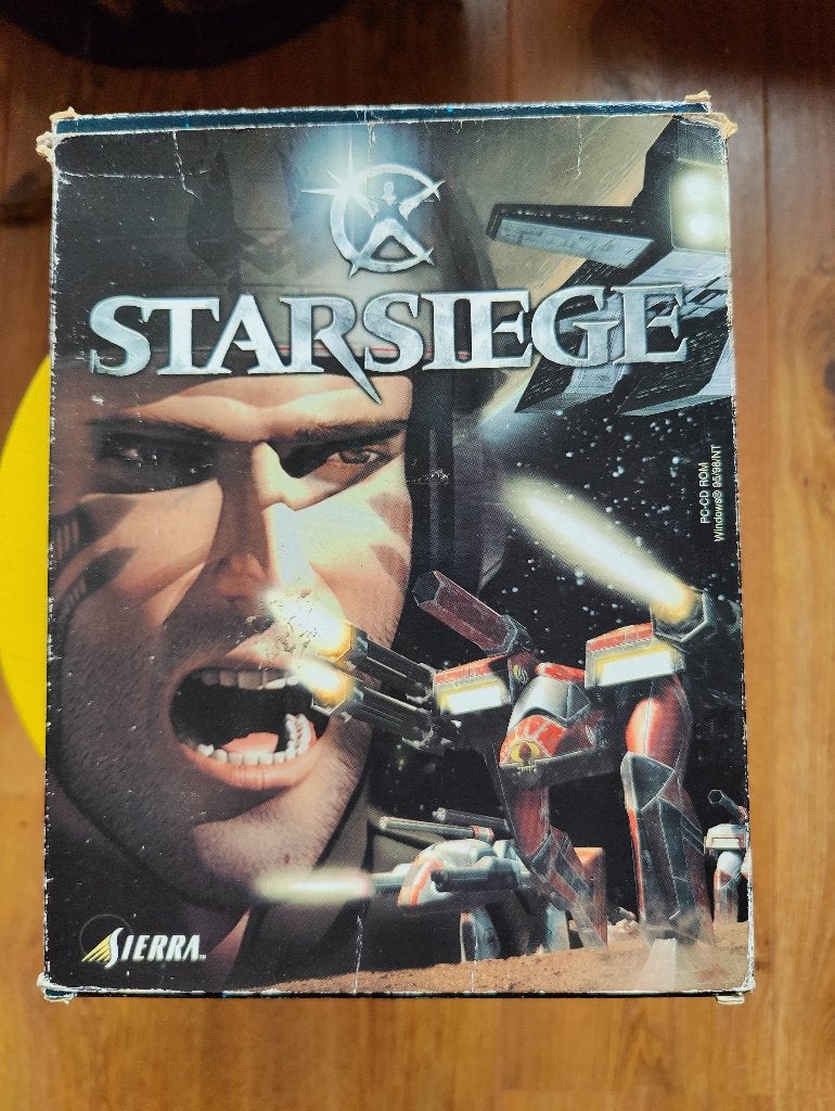 Starsiege - Sierra - 1998 - Old-school games, 1 speler, Ophalen of Verzenden, Zo goed als nieuw, Vanaf 3 jaar
