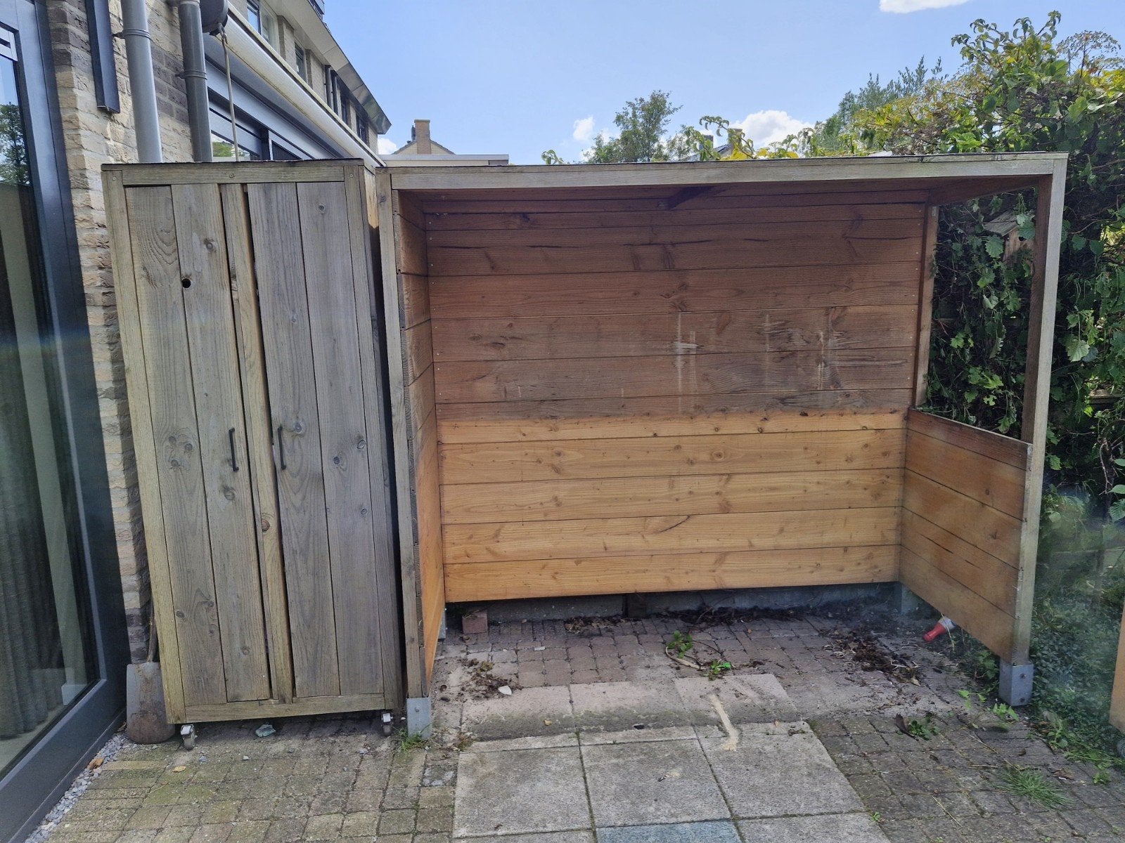 Douglas houten overkapping & kast, Ophalen, Hout, Overige typen