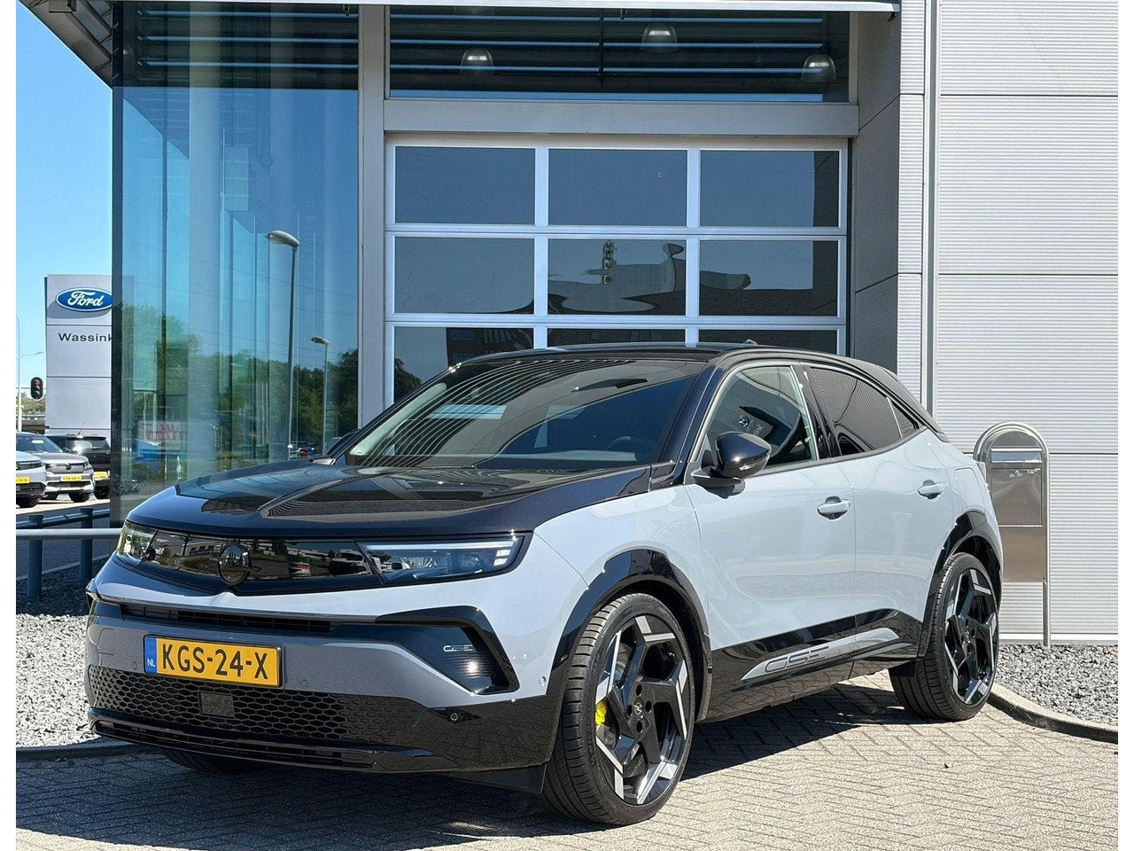 Opel Mokka-e Electric GSE 54 kWh | 281 pk | Navigatie | Spor, Auto's, Automaat, Automatische klimaatregeling, Mokka-e, SUV of Terreinwagen