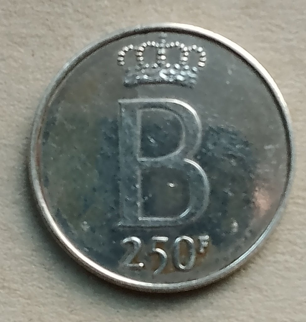 België, 250 frank 1976 Vlaams., Ophalen of Verzenden, België, Losse munt, Zilver