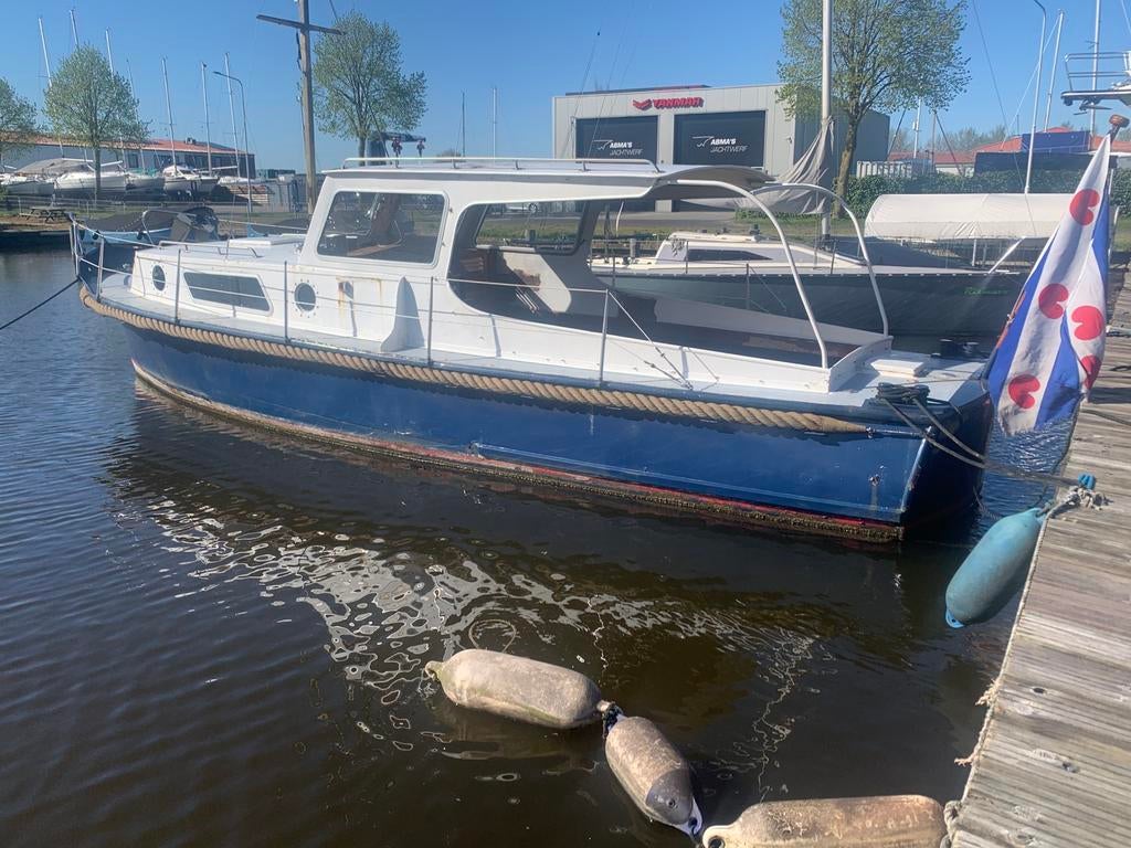 Geklonken bakdekker directievaartuig, 65pk Ford. Opknapper, Watersport en Boten, Ophalen of Verzenden, Gebruikt, Motor en Techniek