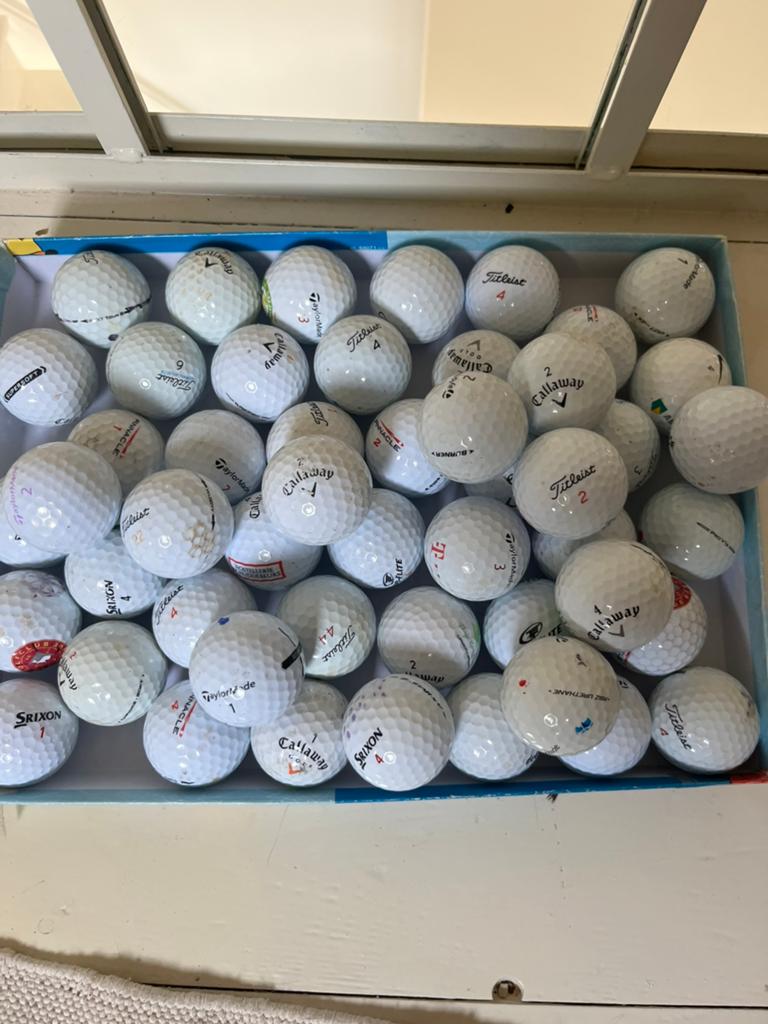 Golfballen gebruikt, Ophalen of Verzenden, Gebruikt, Bal(len)
