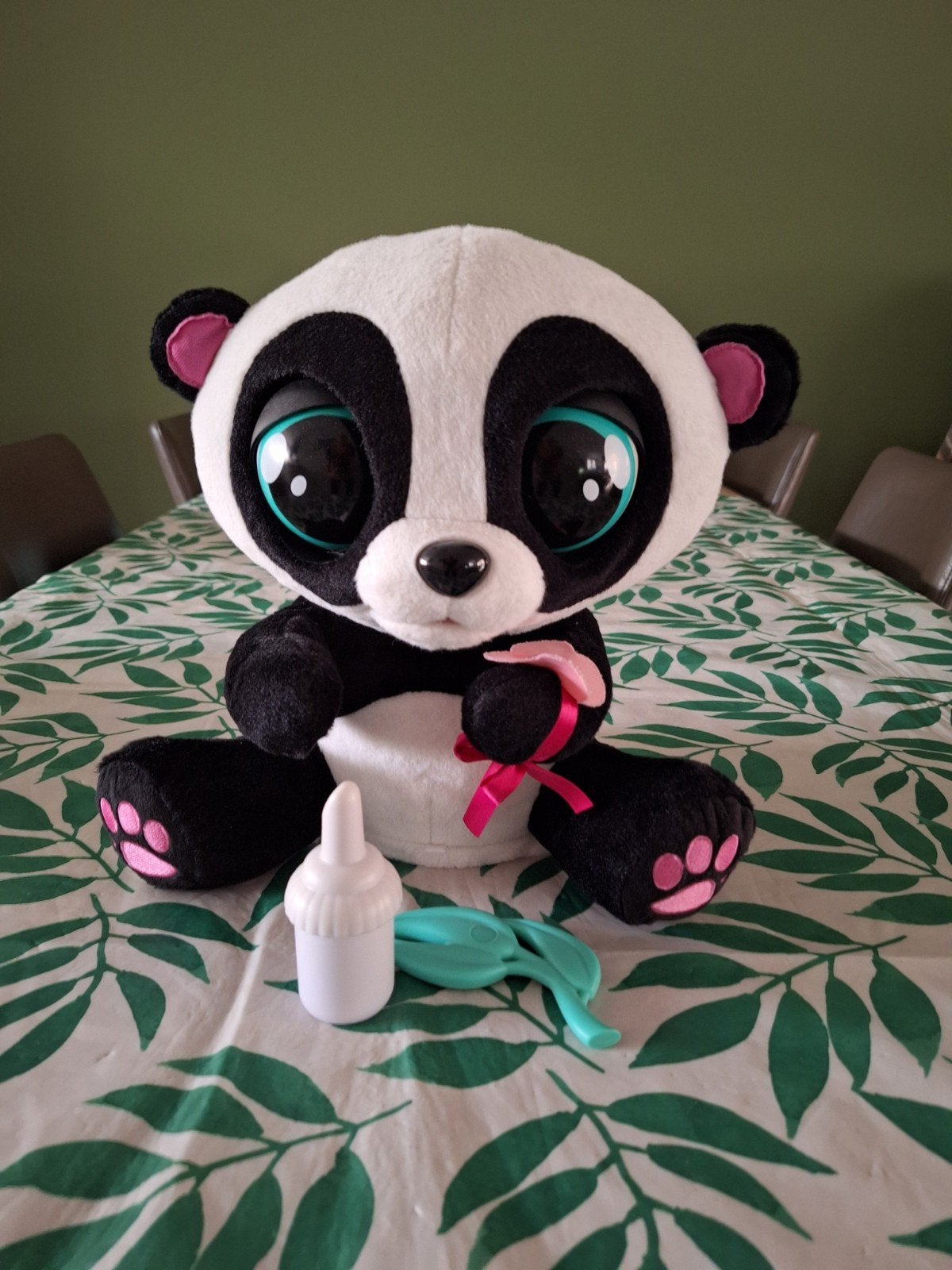FurReal Friends Cubby de nieuwsgierige beer panda, Overige merken, Beer, Zwart, Ophalen of Verzenden