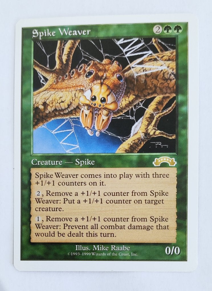 Spike Weaver Battle Royale MTG Near Mint, Ophalen of Verzenden, Zo goed als nieuw, Losse kaart
