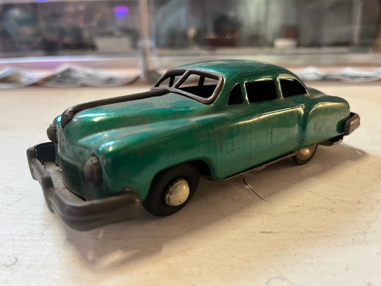 Schuco oldtimer speelgoed 17cm, Antiek en Kunst, Antiek | Speelgoed, Ophalen of Verzenden
