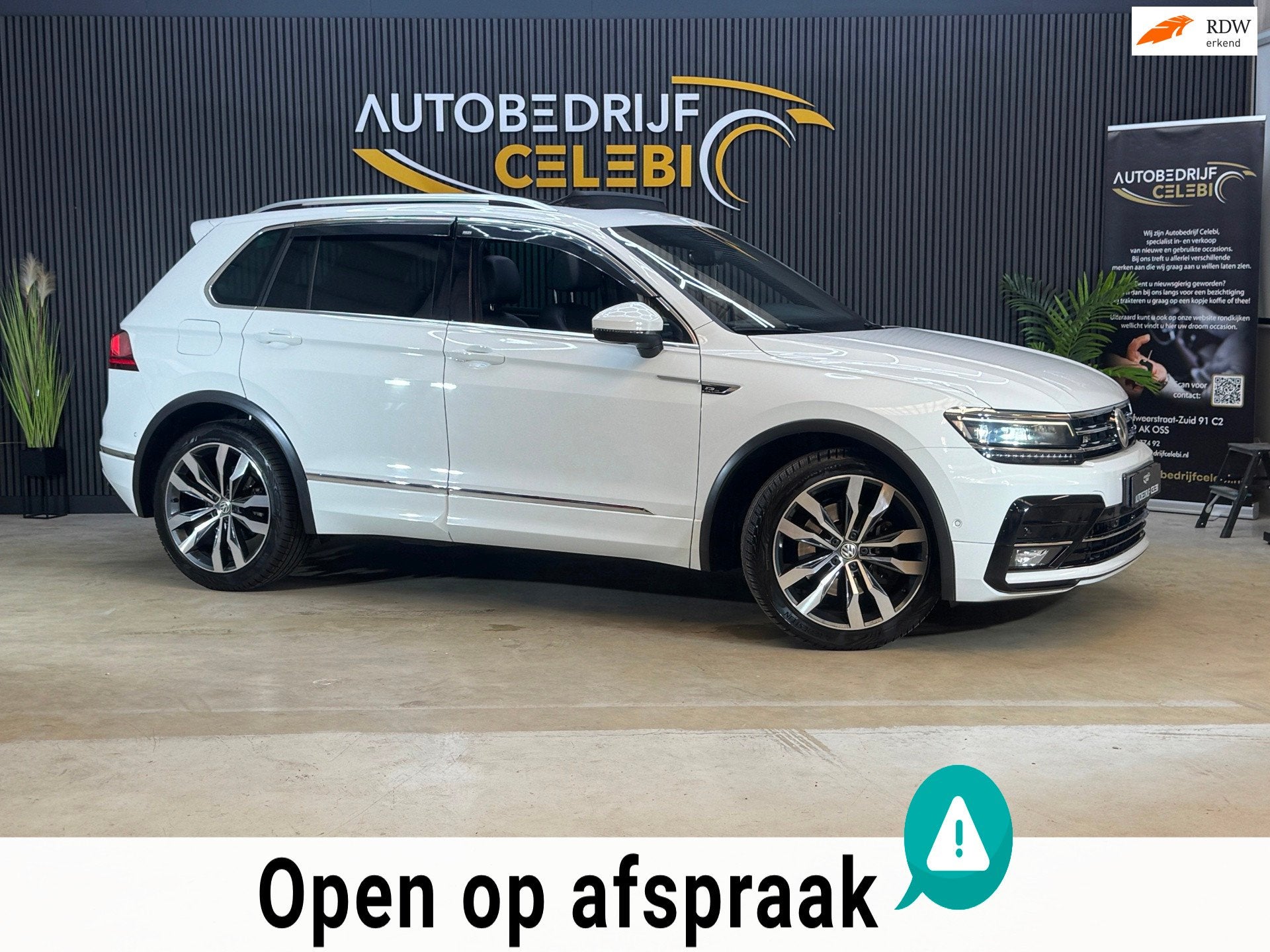 Volkswagen Tiguan 2.0 TSI 4Motion Highline Business R 2018, Auto's, Automaat, Dealer onderhouden, Gebruikt, 4 cilinders