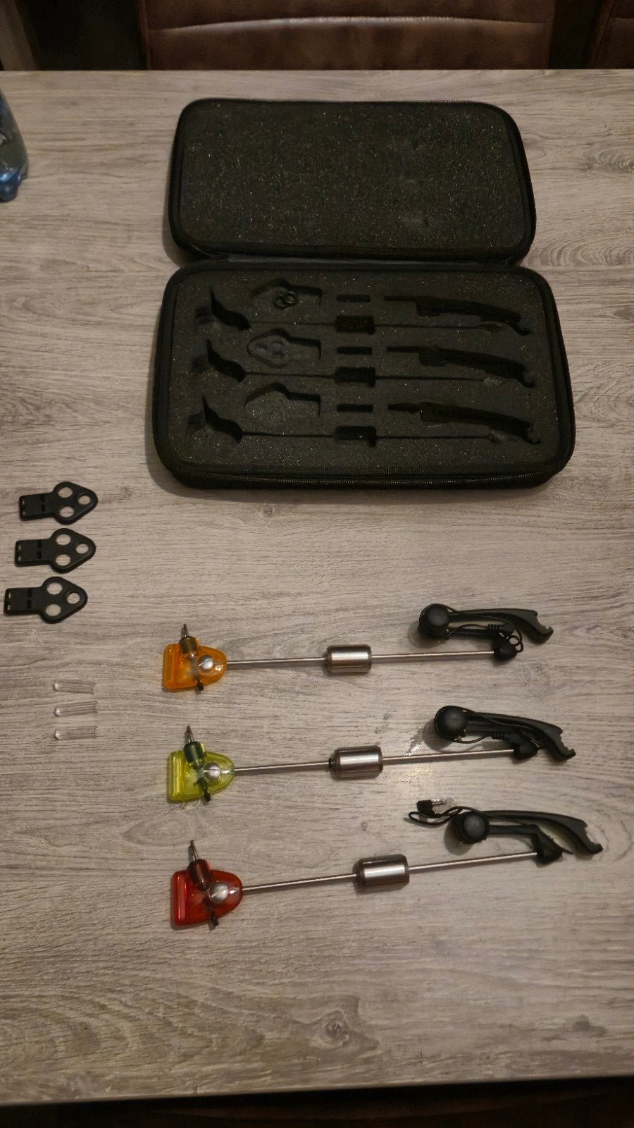 Fox Illuminated Euro Swinger – 3 stuks – compleet – ZGAN, Watersport en Boten, Ophalen of Verzenden, Zo goed als nieuw, Overige typen