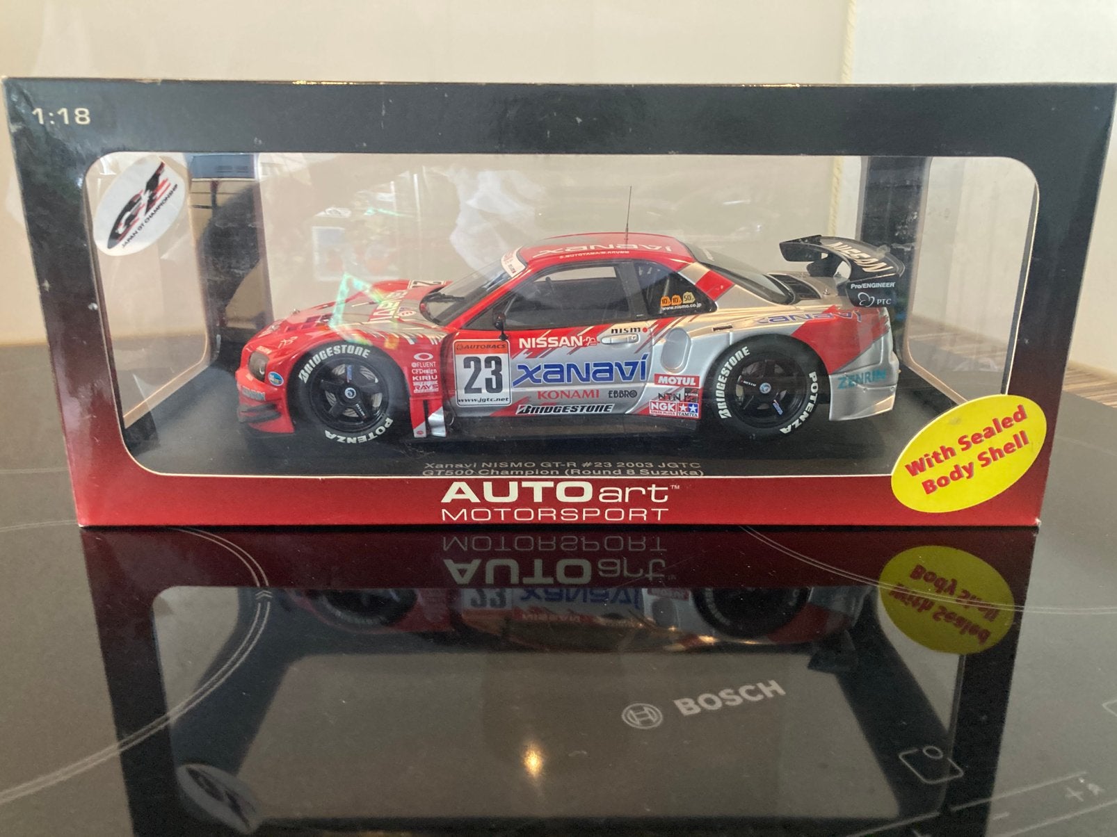 Nissan Skyline R34 Xavani Nismo GT-R JGTC Autoart, Ophalen of Verzenden, Nieuw, Auto, Autoart