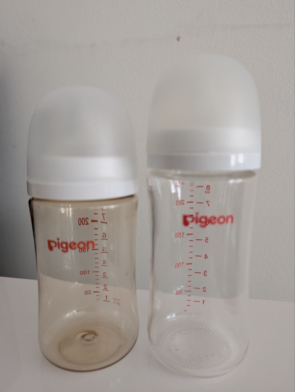 Pigeon Babyflesjes - Set van 2, Ophalen of Verzenden, Gebruikt