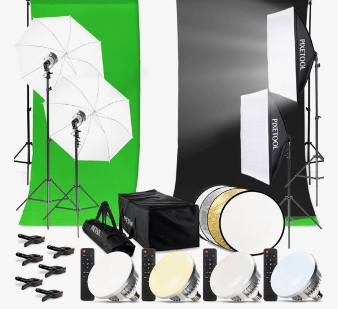 Complete foto studio, Ophalen, Zo goed als nieuw, Complete fotostudio
