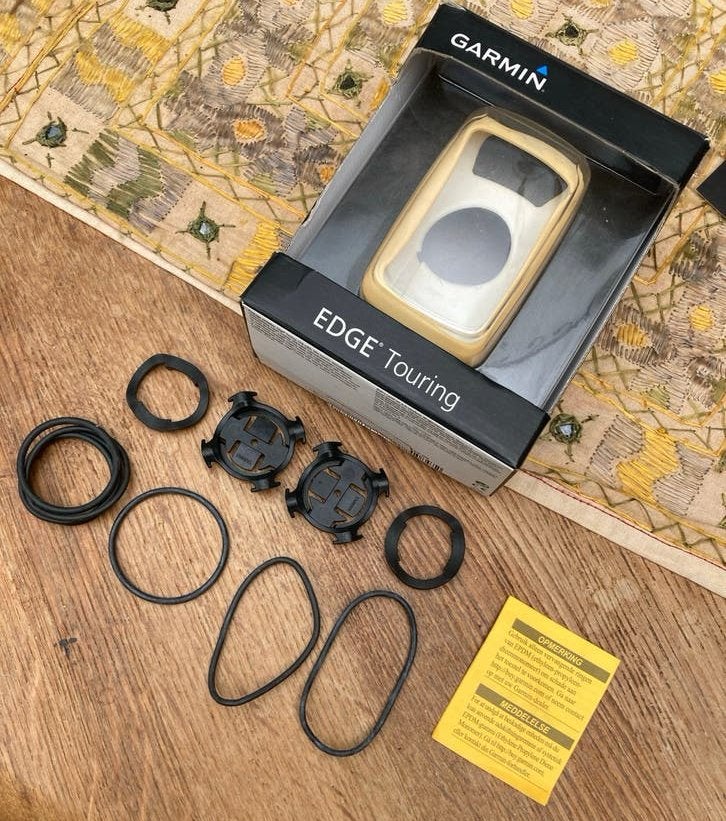 Garmin Edge Touring hoesje fietscomputer met accessoires, Ophalen of Verzenden, GPS, Zo goed als nieuw