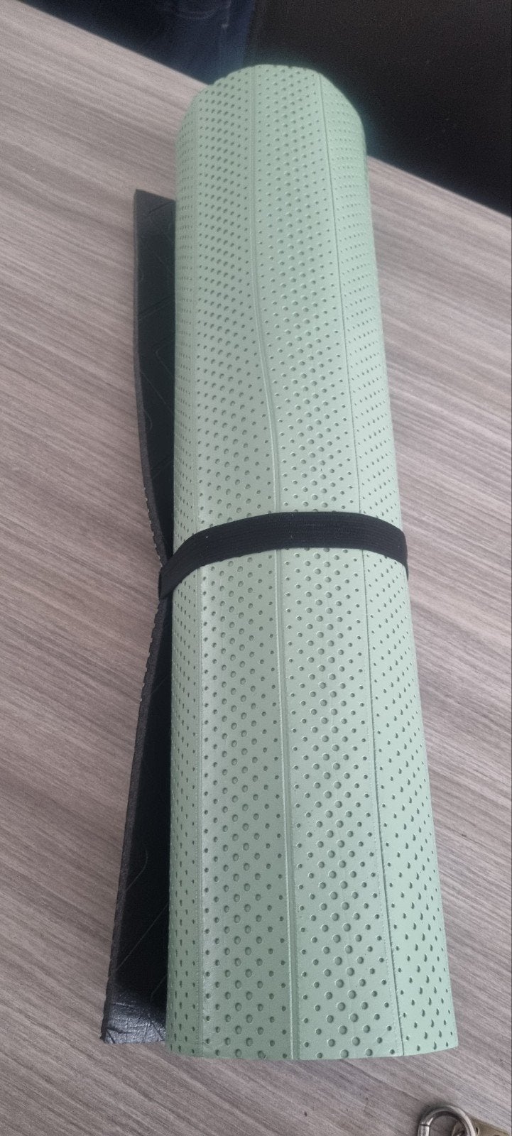 Domyos Fitnessmat Antislip 7 mm Groen, Ophalen, Nieuw, Yogamat