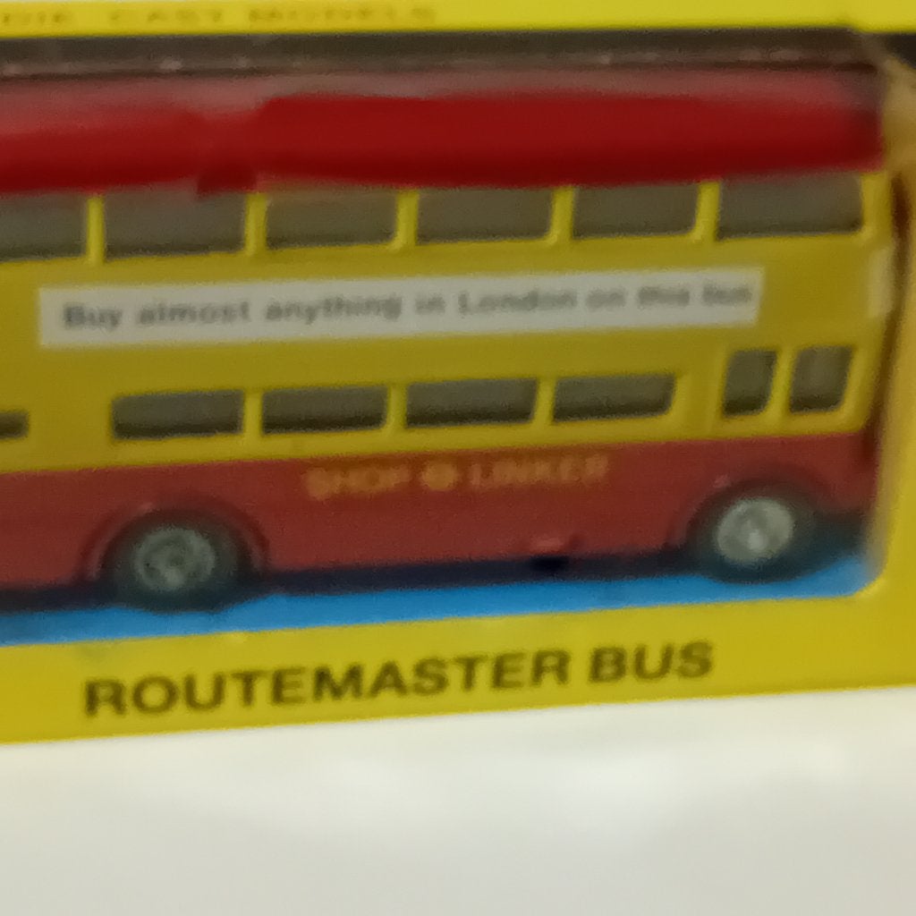 budgie routemaster in doosje, Ophalen of Verzenden, Zo goed als nieuw, Bus of Vrachtwagen