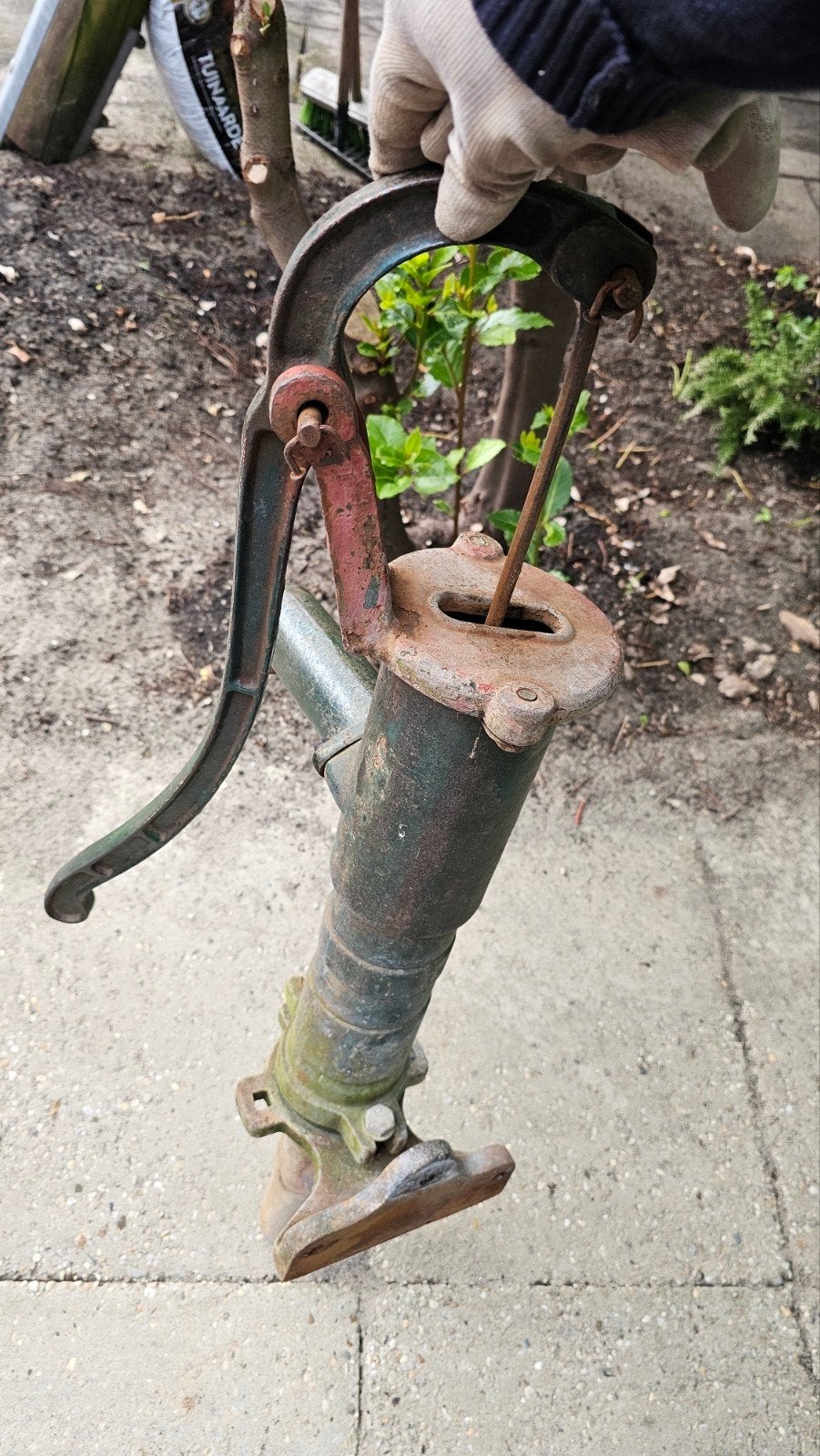 Waterpomp vintage, Ophalen, Gebruikt, Handmatig, Overige typen
