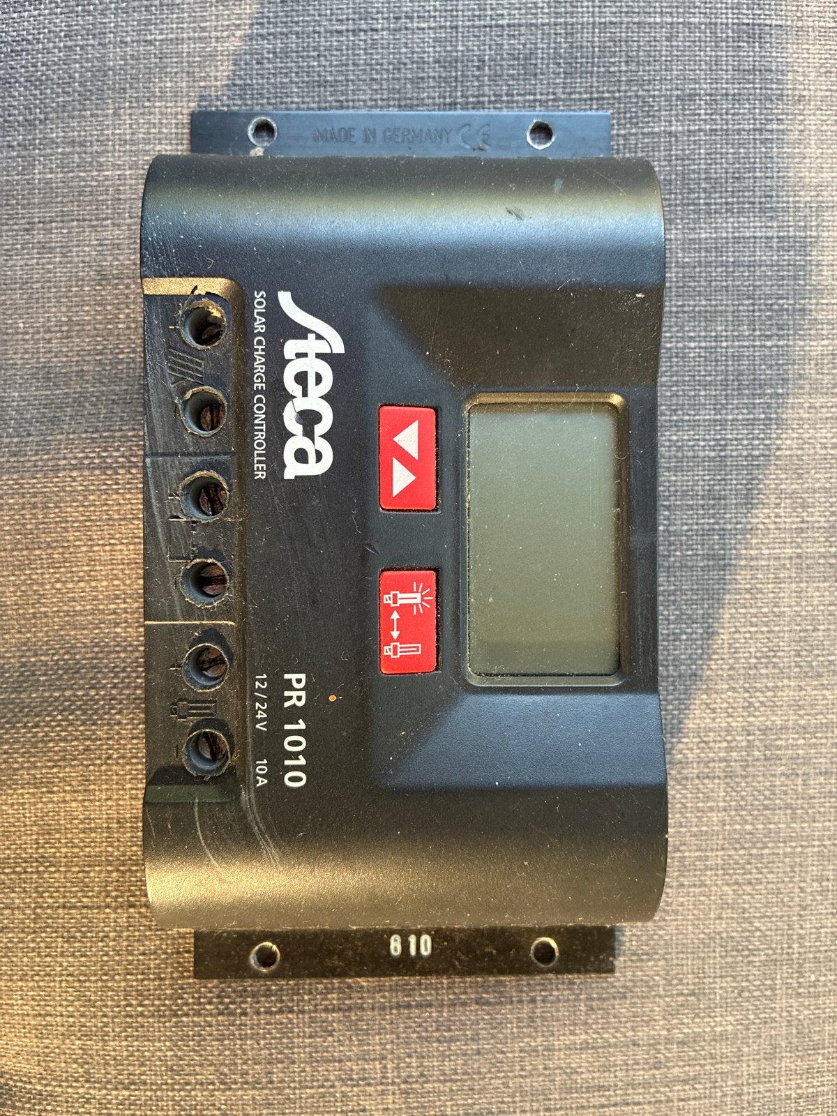 Steca PR 1010 Solar Laadregelaar 12/24V 10A, Ophalen of Verzenden, Gebruikt