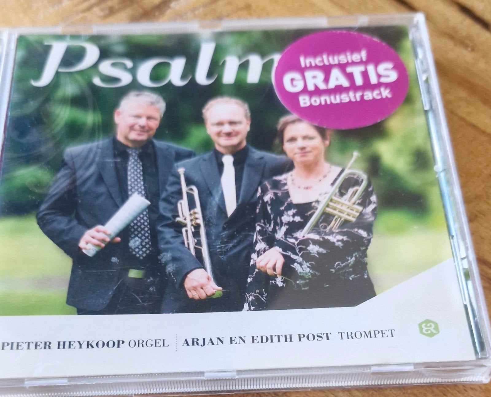 Psalmen CD  Pieter Heykoop Orgel, Arjan & Edith Post Trompet, Met bonustracks, Geestelijke liederen, Ophalen of Verzenden, Zo goed als nieuw