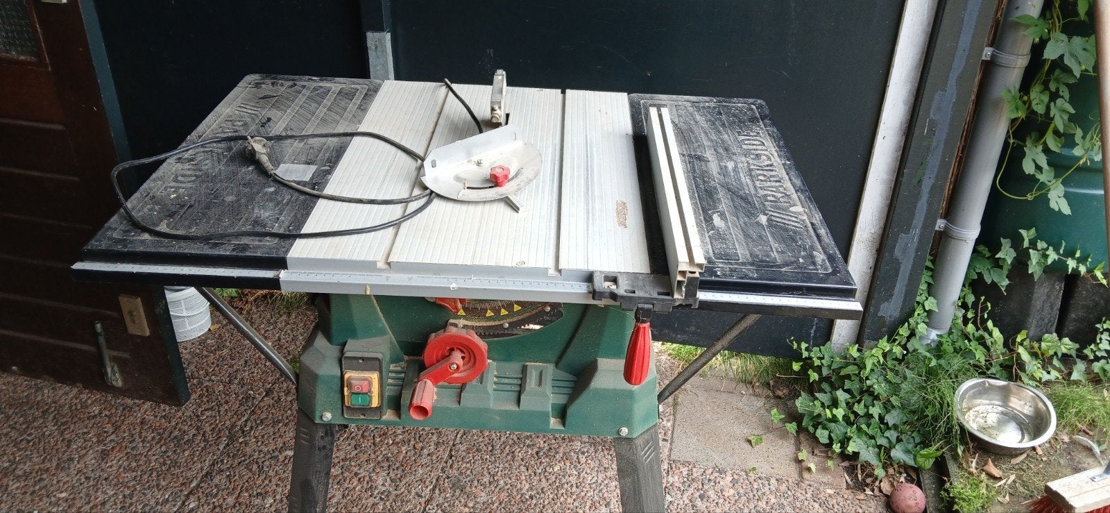 Parkside PTK 2000 D3 Tafelzaag met nieuw reserveblad, Doe-het-zelf en Verbouw, Gereedschap | Zaagmachines, Ophalen, Gebruikt, Cirkelzaag