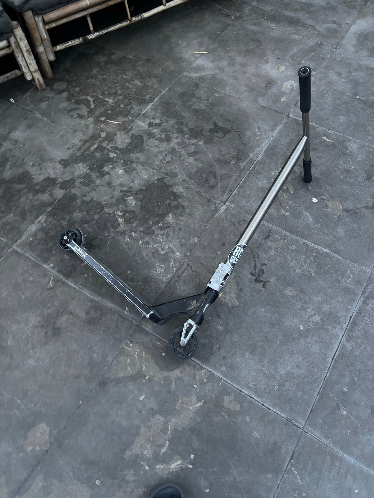 Stuntstep Longway Kronos/Apex RSKO - Gebruikt, Fietsen en Brommers, Steps, Gebruikt, Gewone step, Ophalen