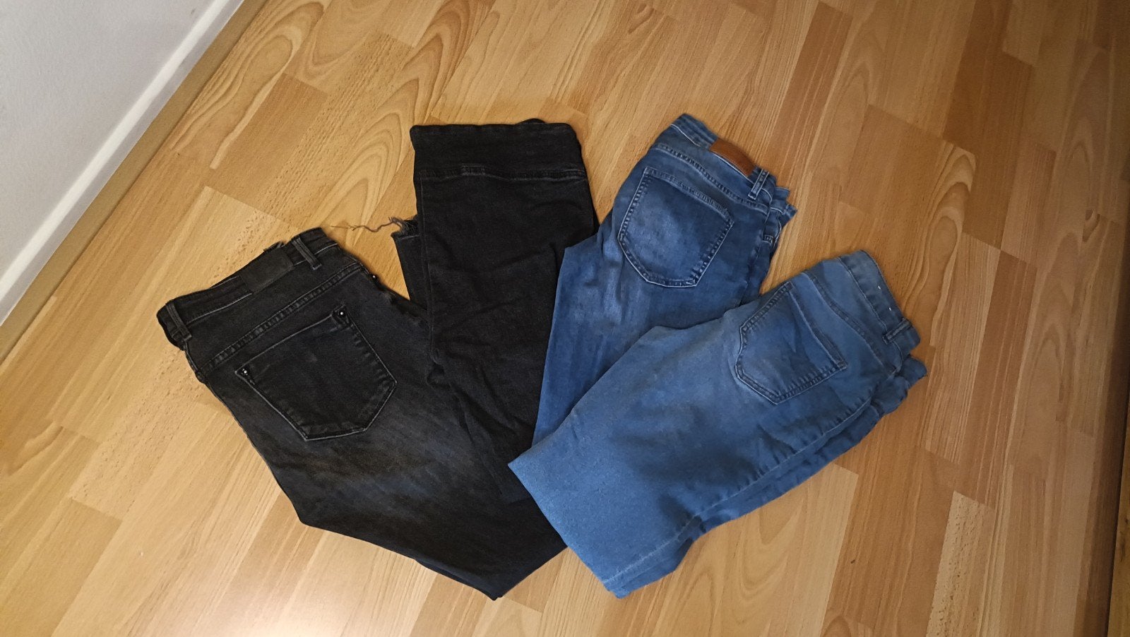 Skinny jeans (4 stuks) - Gedragen maar goede staat, Blauw, Vila, Eksept, Only, Ophalen of Verzenden, W33 - W36 (confectie 42/44)