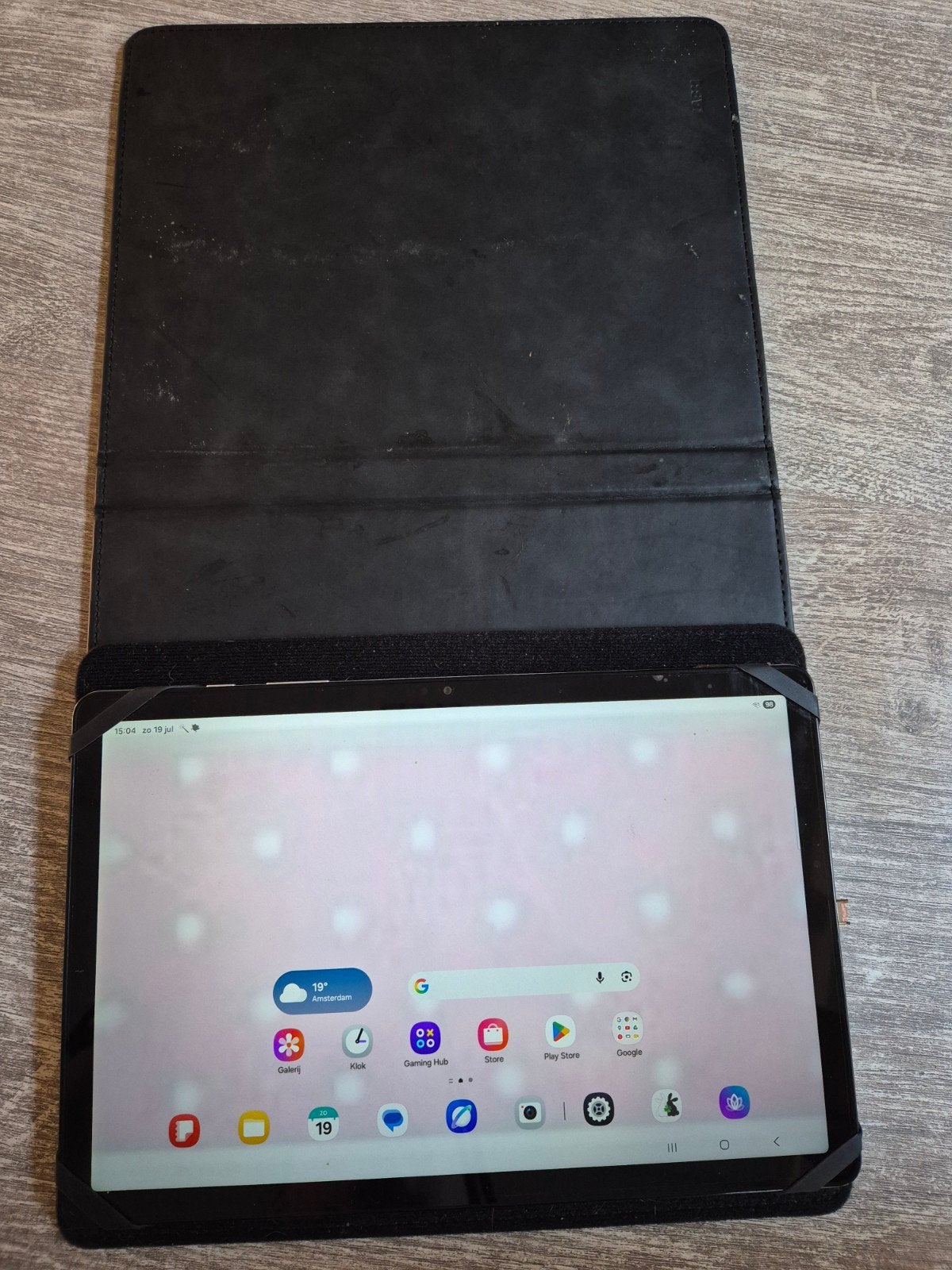Tablet met hoes - Goede staat, Computers en Software, Android Tablets, Onbekend, 11 inch, Ophalen of Verzenden, Zo goed als nieuw