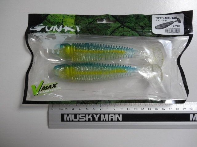 Kunstaas: Gunki Tipsy-SXL 130 shads, Verzenden, Nieuw, Overige typen
