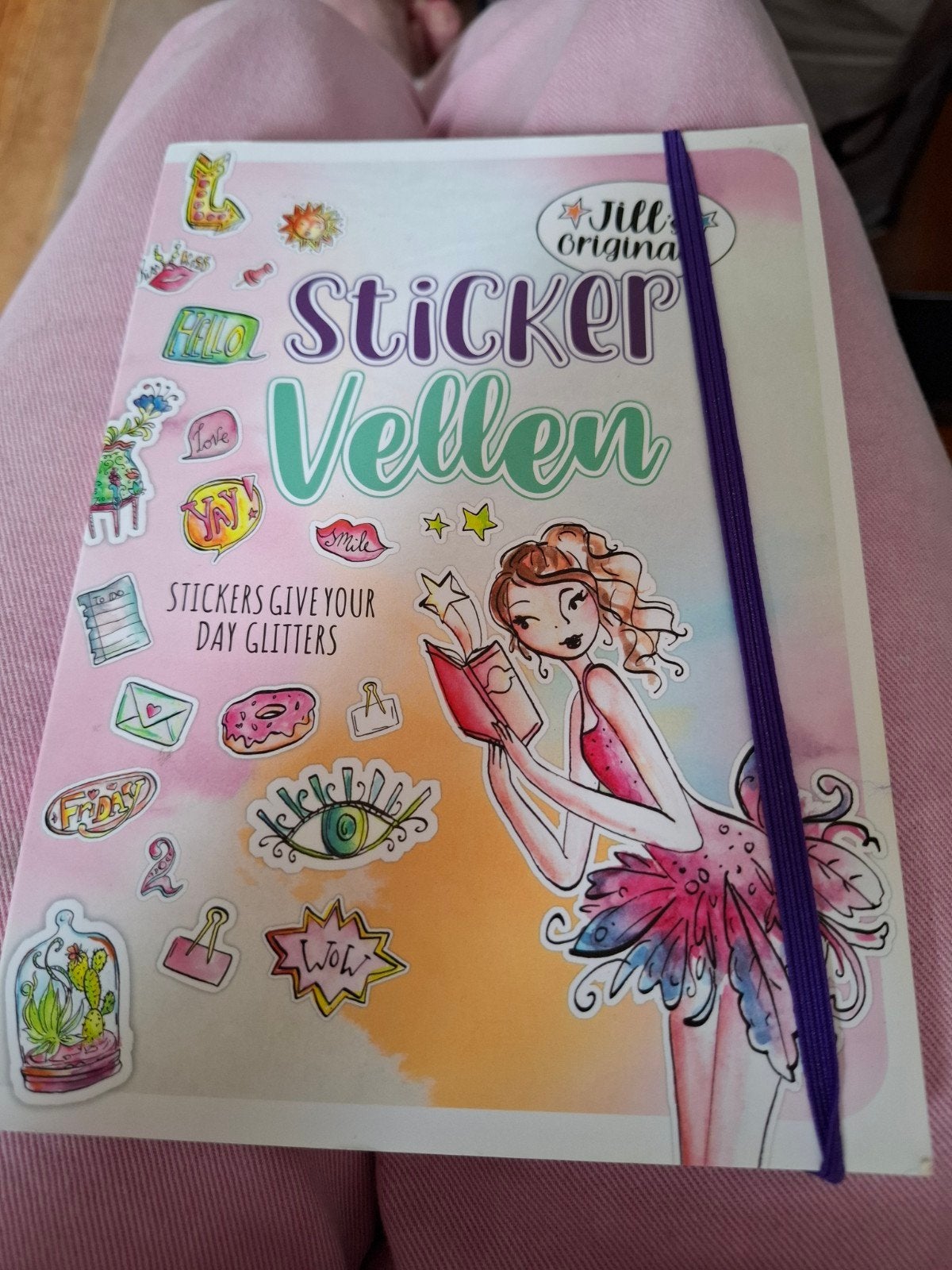 Jill s stickerboek, Ophalen of Verzenden, Gebruikt
