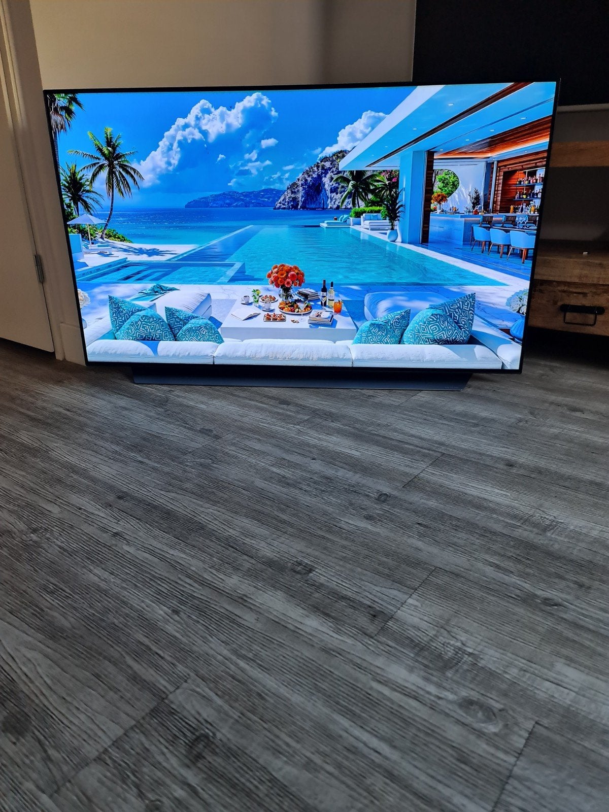 LG OLED TV 55 inch 120Hz 4K Ultra HD Smart TV, Ophalen, Gebruikt, 100 cm of meer, 4k (UHD)