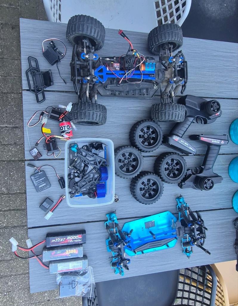 Himoto hsp rc 1:10 Bestuurbare auto's, Gebruikt, Schaal 1:10, Onderdeel, Ophalen