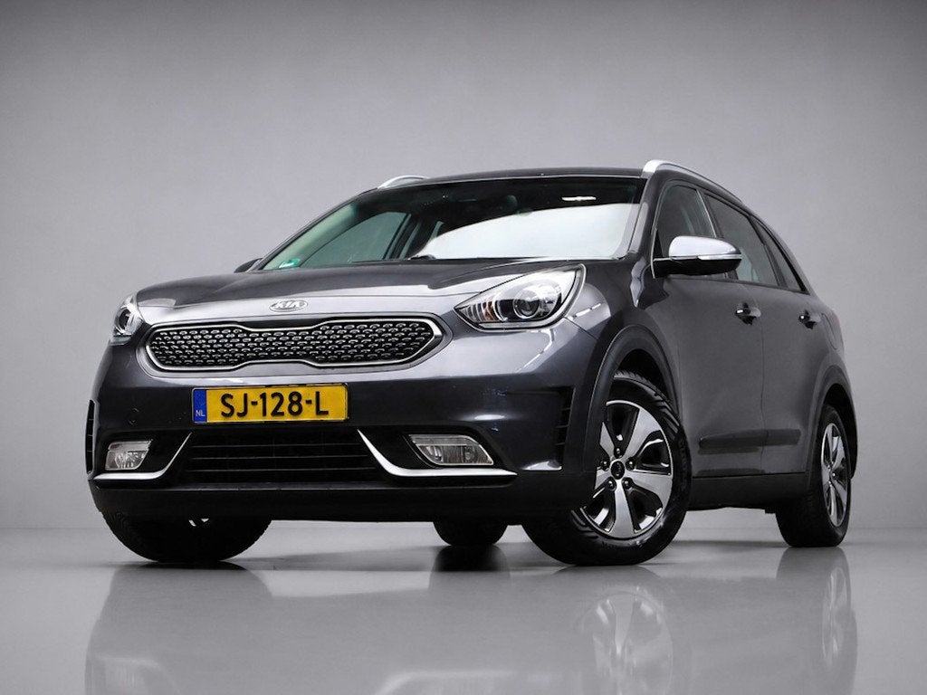 Kia Niro 1.6 GDi Hybrid DynamicLine Sport (APPLE CARPLAY,NAV, Auto's, Kia, Gebruikt, Euro 6, Leder en Stof, Origineel Nederlands