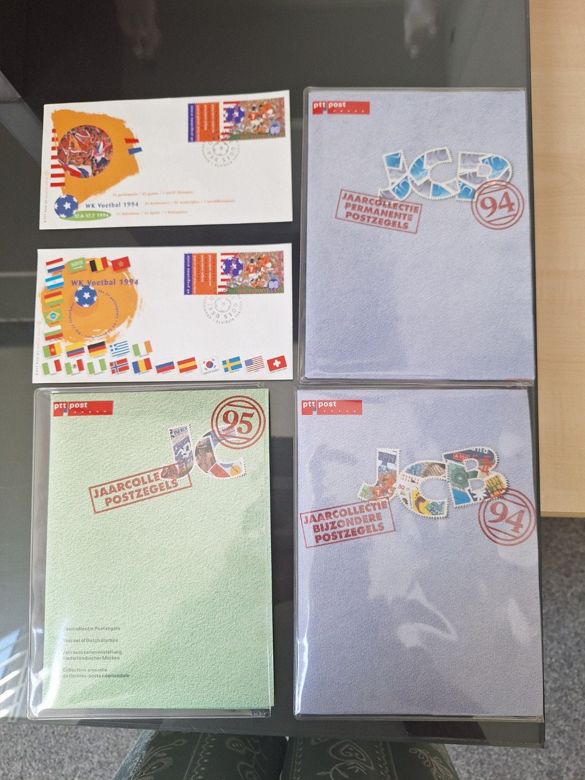 post zegel mapjes 1994 en 95, Ophalen of Verzenden