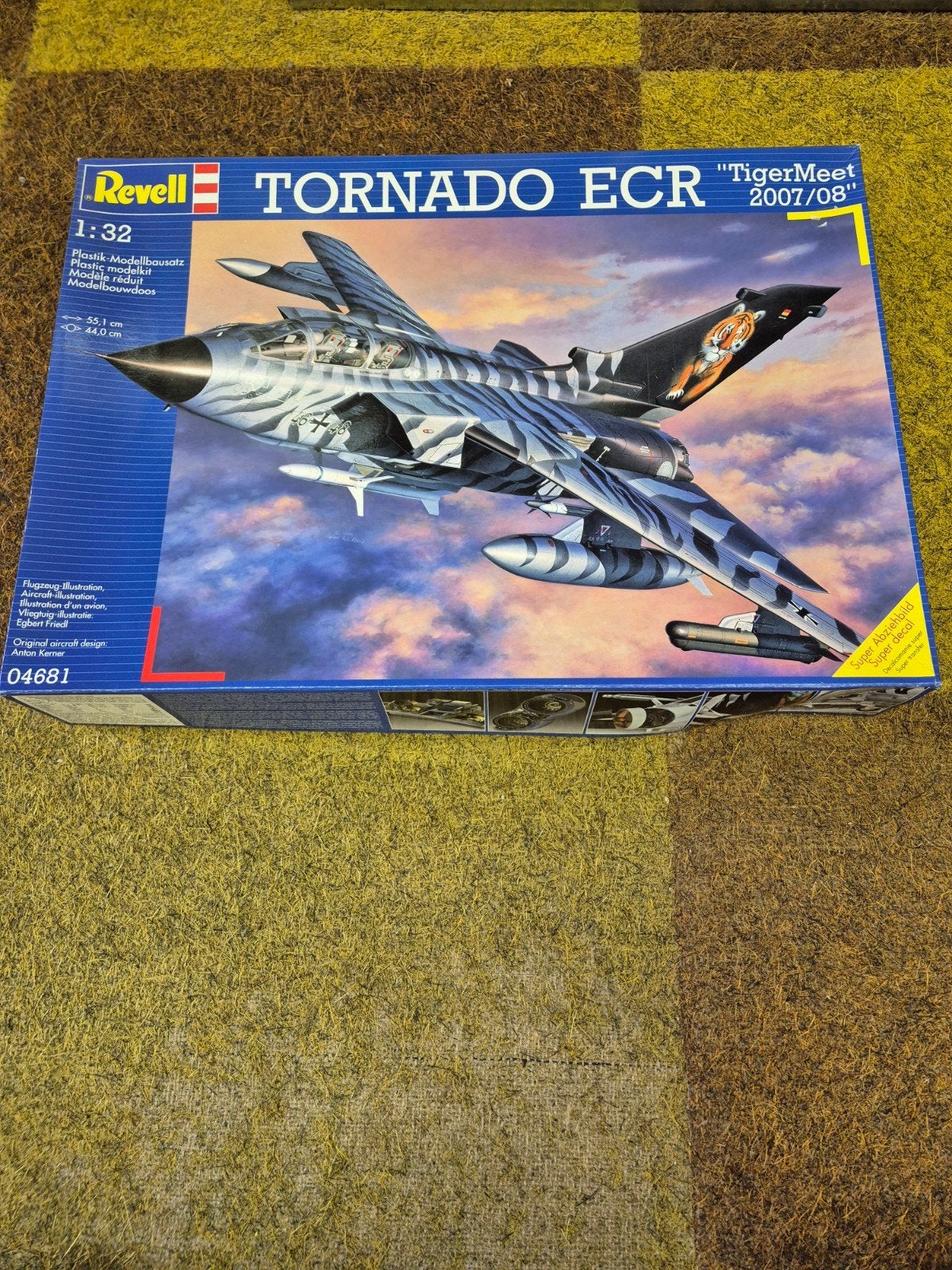 Revell 04681 Tornado ECR tigermeet 2007/2008, Revell, Nieuw, Ophalen of Verzenden, Groter dan 1:72