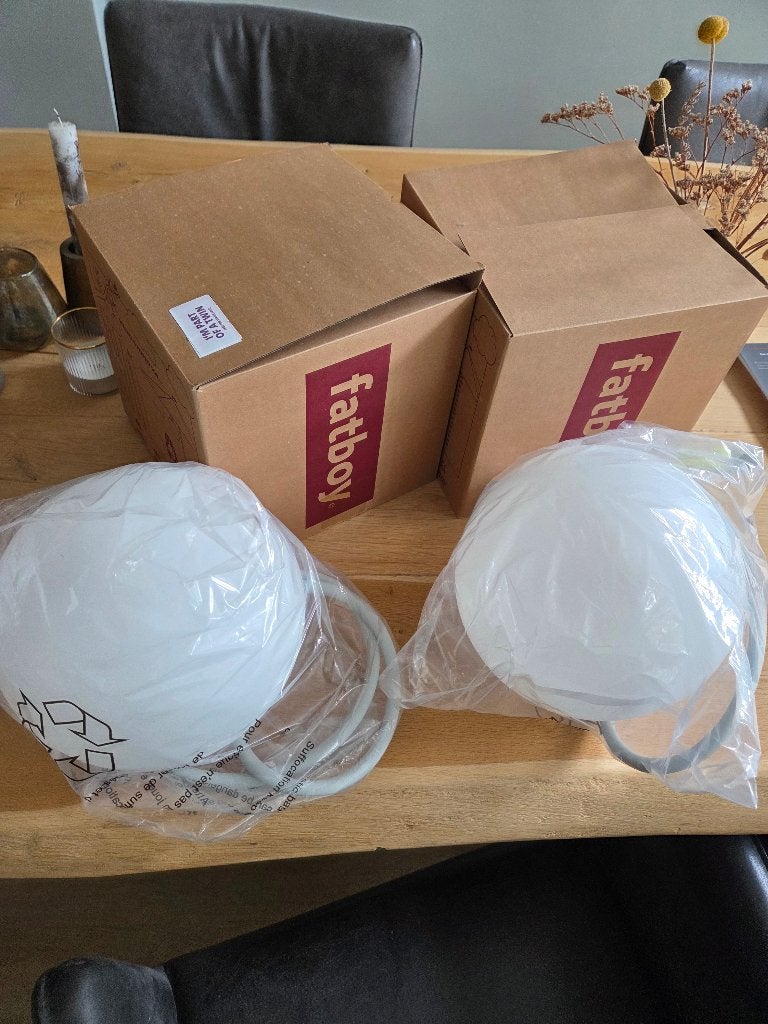 Fatboy Bolleke hanglamp LED, Ophalen, Kunststof, Minder dan 50 watt, Accu