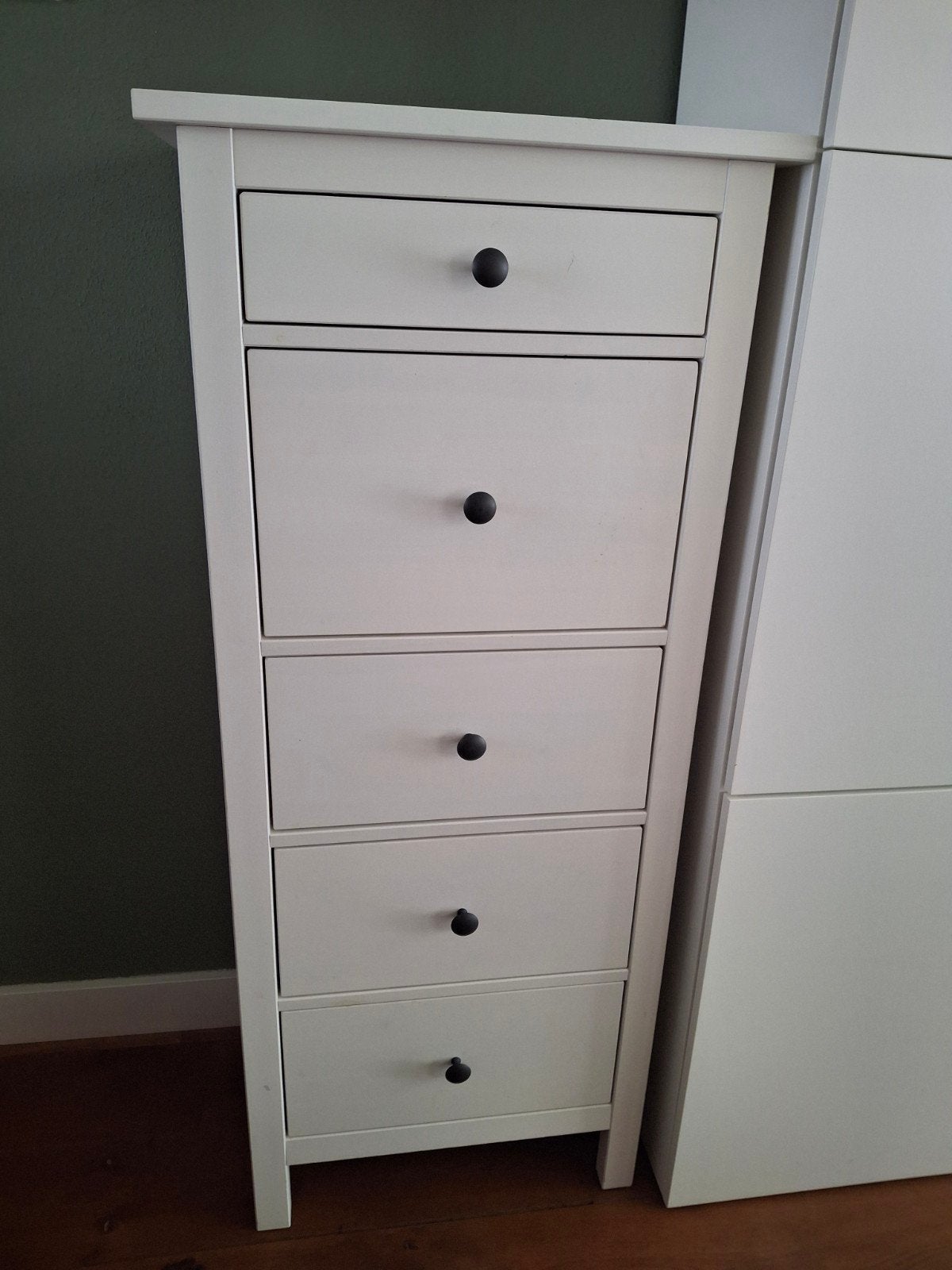 Hemnes Hoge Lade Kast, Huis en Inrichting, Kasten | Ladekasten, Ophalen, Gebruikt, 5 laden of meer, 100 tot 150 cm