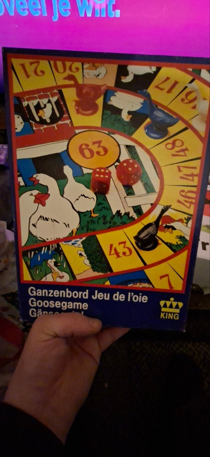 Reisspel ganzenbord, Ophalen of Verzenden, Reisspel