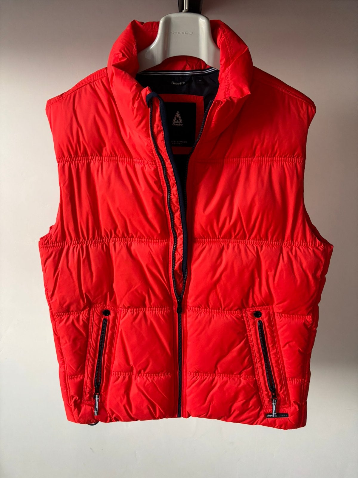 Gaastra bodywarmer rood oranje maat XL, Verzenden, Zo goed als nieuw, Maat 56/58 (XL), Rood