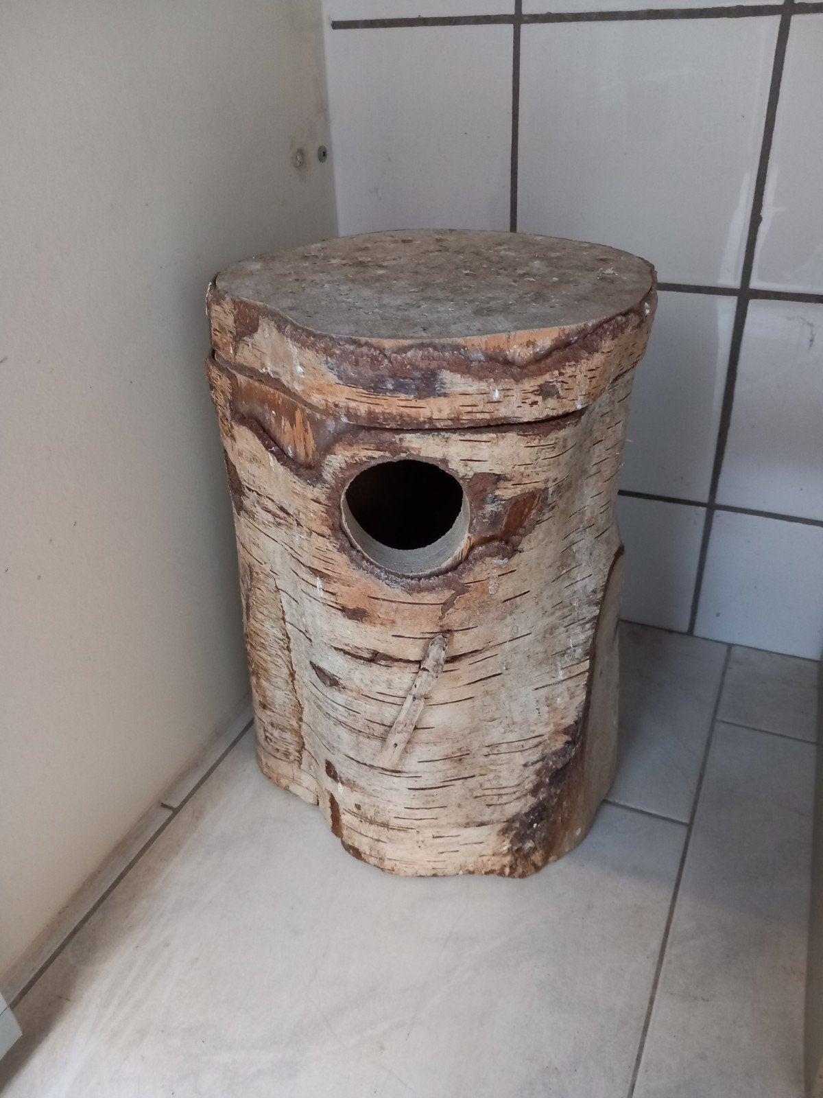 Broedblok, Dieren en Toebehoren, Vogels | Hokken en Kooien, Ophalen, Gebruikt, Hout, Broedkooi of Kweekkooi