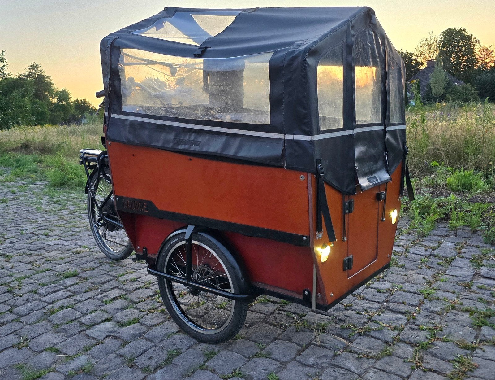 Babboe max elektrische bakfiets voor 6 kindjes, Ophalen of Verzenden, 4 kinderen of meer