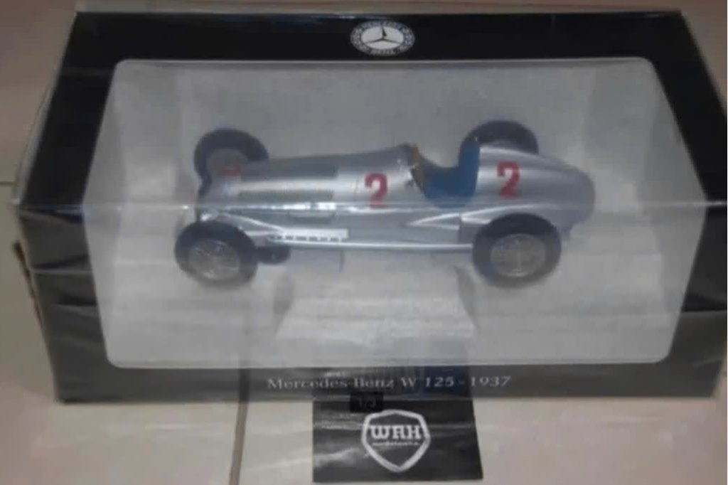 1:18 MERCEDES W125 LANG #2 Minichamps dealer edition WRH, Verzenden, Zo goed als nieuw, Auto, MiniChamps