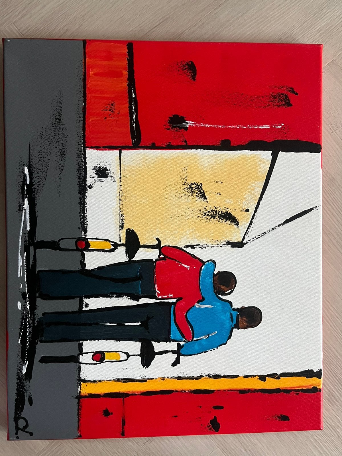Painting from leushuis (40*50), Ophalen