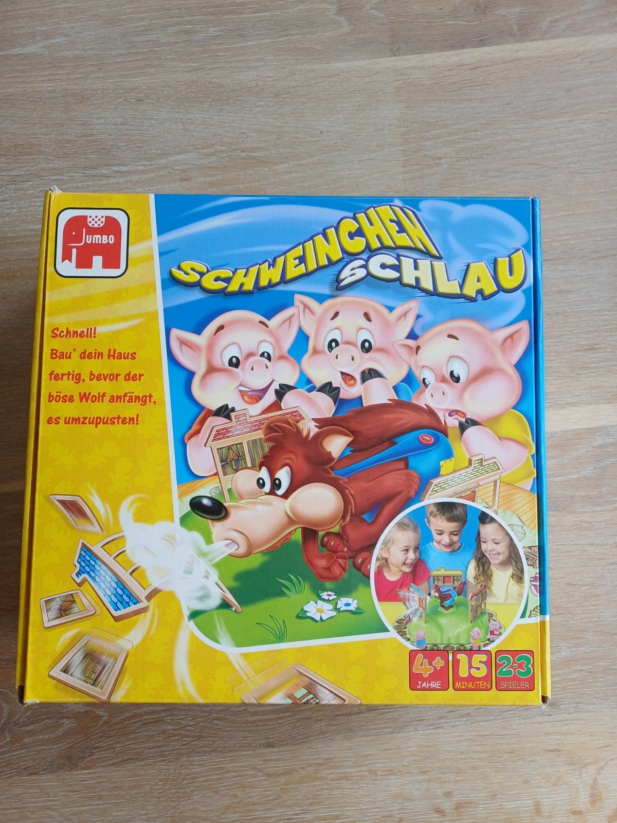 Wolfje Wervelwind - Leuk familiespel van Jumbo, Drie of vier spelers, Ophalen of Verzenden, Zo goed als nieuw, Jumbo
