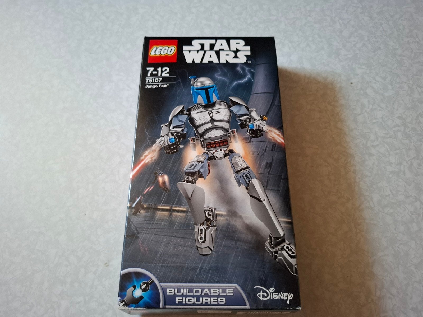 Star Wars Lego 75107 Jango Fett, Verzamelen, Star Wars, Ophalen of Verzenden, Zo goed als nieuw, Actiefiguurtje
