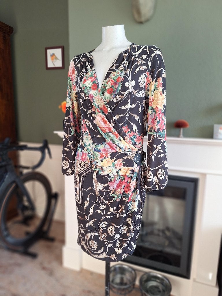 Etoile du monde schitterende overslag look jurk 3 M 38 40, Kleding | Dames, Maat 38/40 (M), Etoile du Monde, Zo goed als nieuw