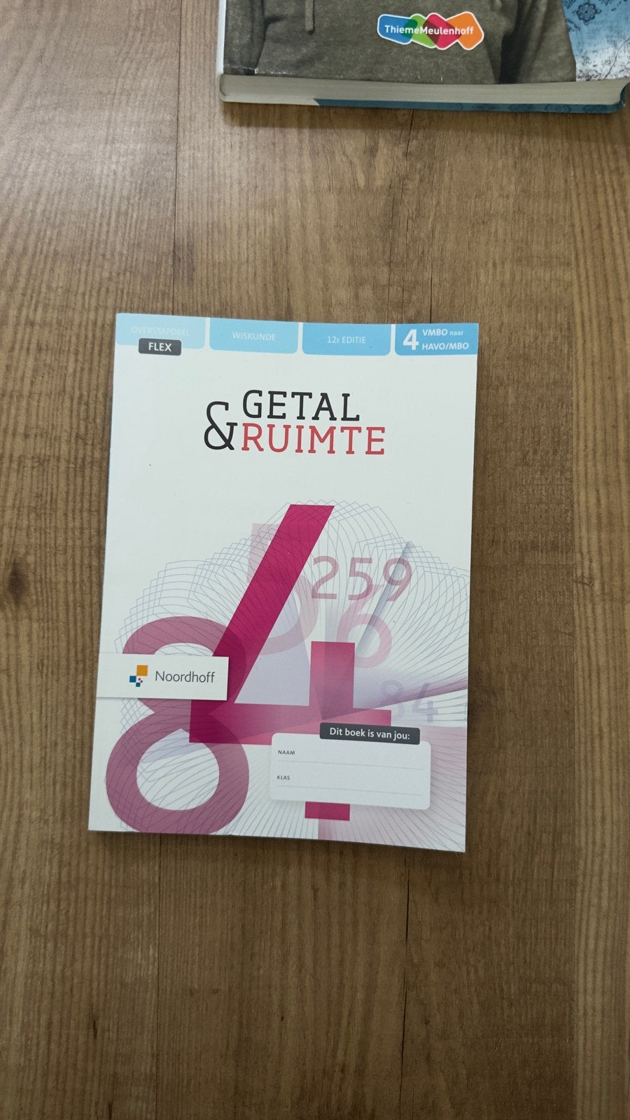 Getal & Ruimte Wiskunde VMBO 4 HAVO/MBO 12e editie, Boeken, Verzenden, Gelezen, VMBO, Wiskunde A